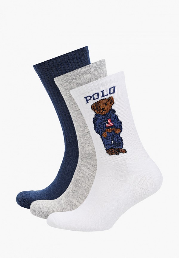 фото Носки 3 пары polo ralph lauren