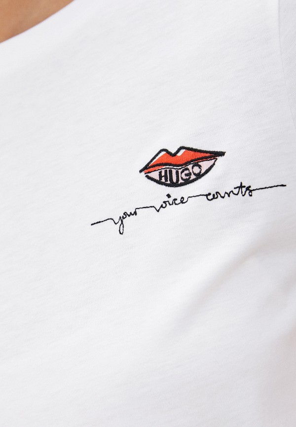 

Футболка Hugo, Белый, The Slim Tee 12