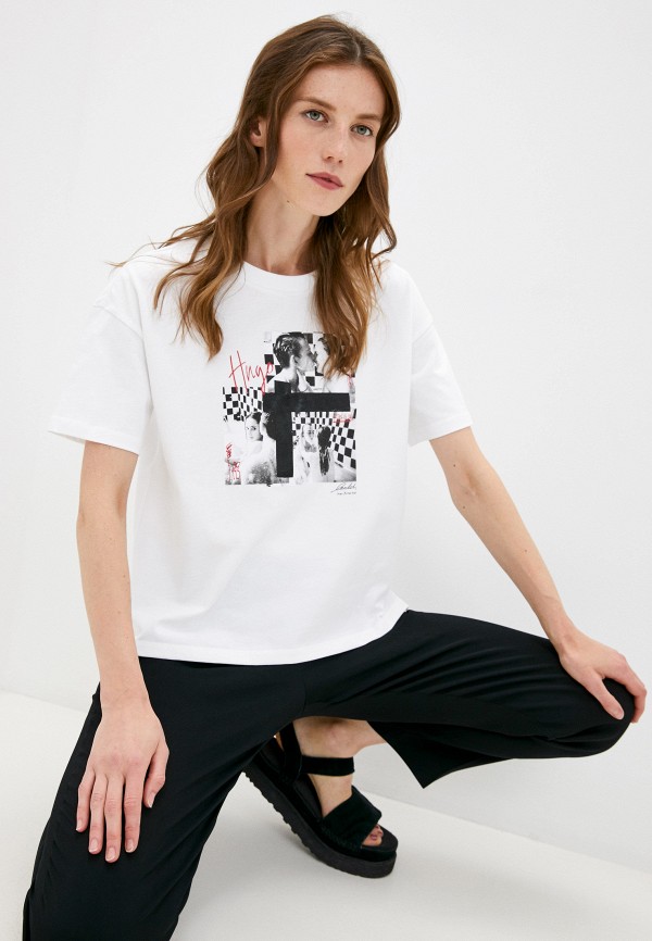 

Футболка Hugo, Бежевый, The Boxy Tee 7
