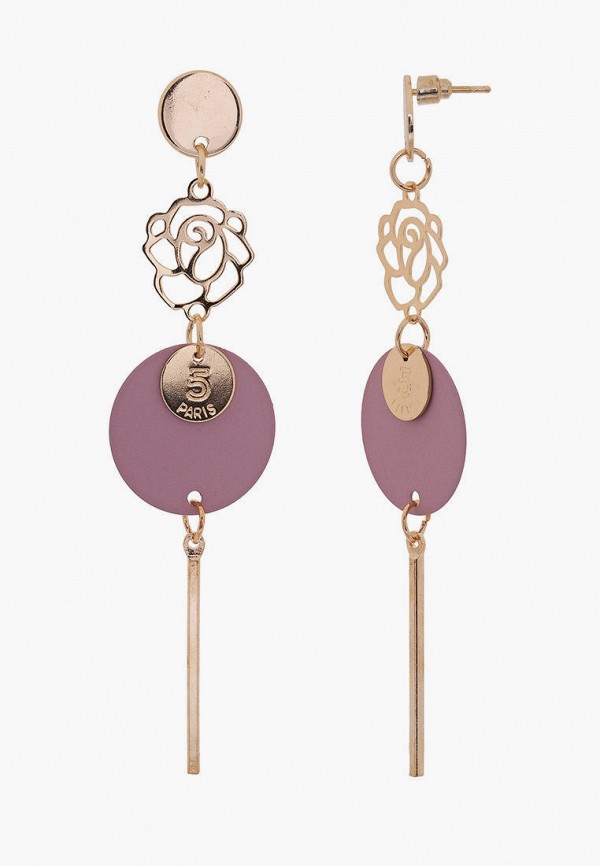 

Серьги Sherl, Золотой;фиолетовый, Sherl MP002XW08RGJ