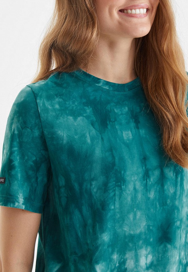 

Футболка Barmariska, Бирюзовый, Tie-dye