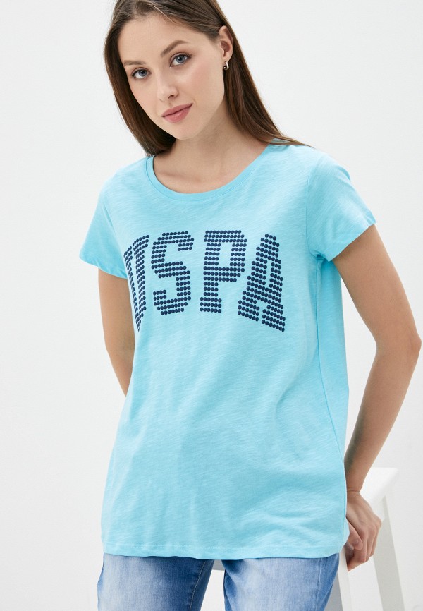 

Футболка U.S. Polo Assn., Голубой