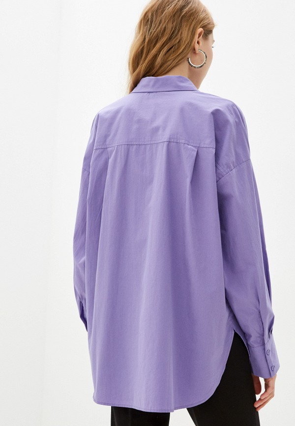 Рубашка DeFacto цвет фиолетовый  Фото 3