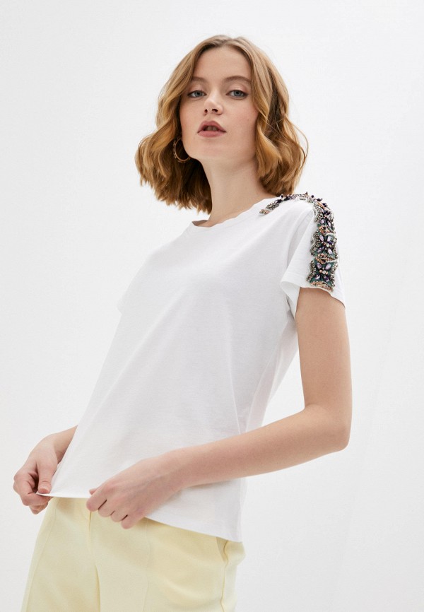 

Футболка Patrizia Pepe, Белый, Patrizia Pepe MP002XW08SGM