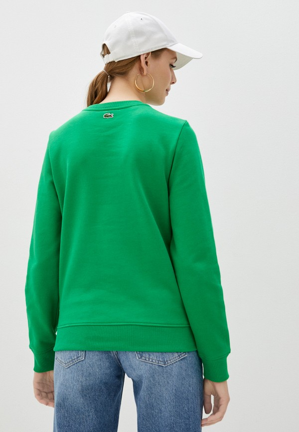 Свитшот Lacoste цвет зеленый  Фото 3