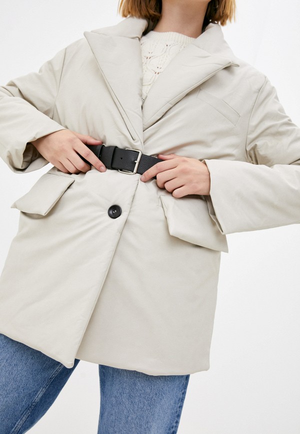 Куртка утепленная Fresh Cotton цвет бежевый  Фото 5