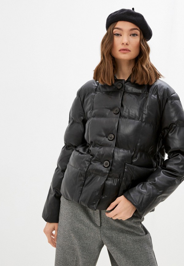 

Куртка кожаная Fresh Cotton, Черный