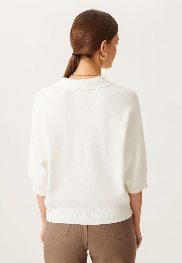 Пуловер Sela цвет белый  Фото 3