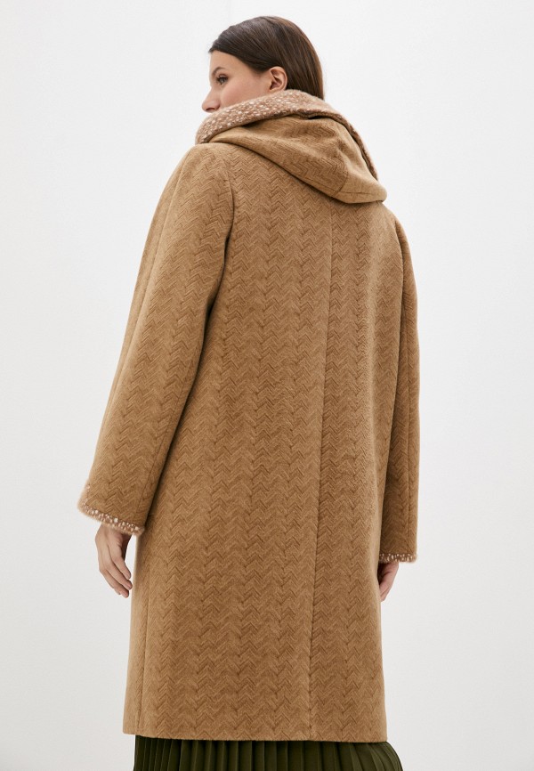 Пальто Louren Wilton цвет коричневый  Фото 3