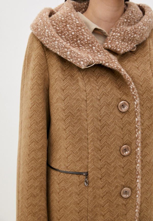 Пальто Louren Wilton цвет коричневый  Фото 5