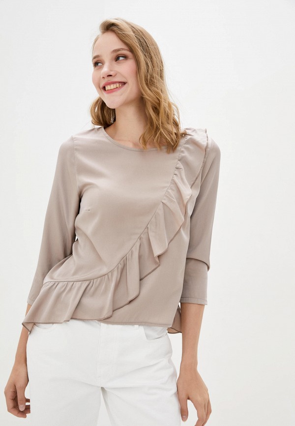 

Блуза Garne, Коричневый, NIKOL