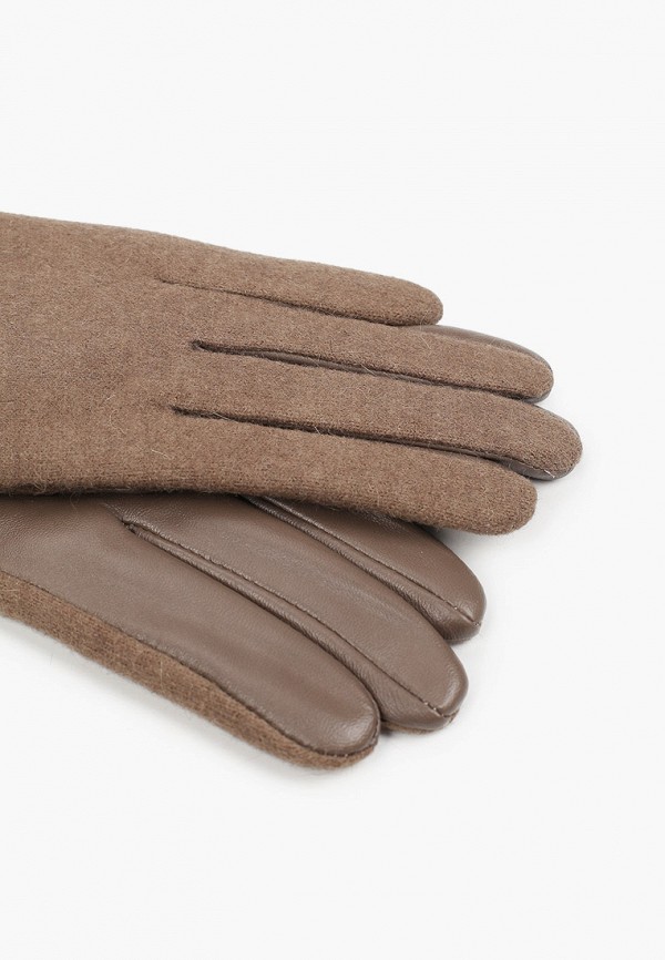Перчатки Eleganzza цвет коричневый  Фото 2