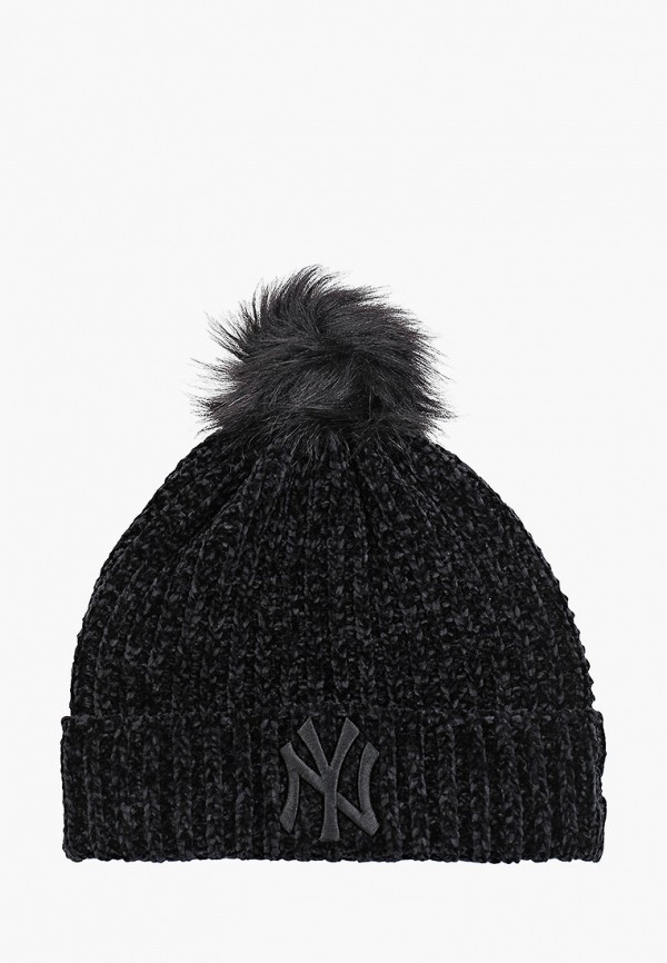 

Шапка New Era, Черный, WOMENS WINTERIZED BOBBLE NEYYAN