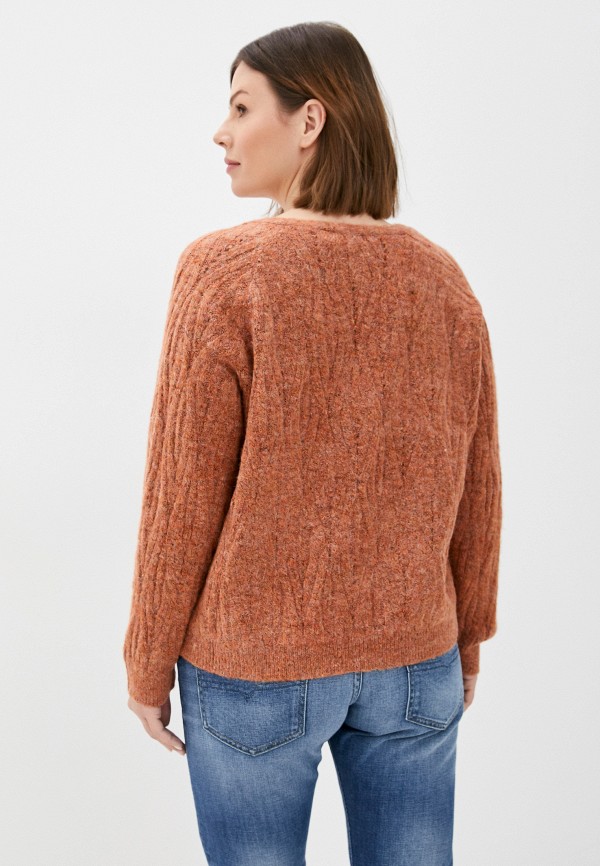 Пуловер Lilly Bennet цвет коричневый  Фото 3