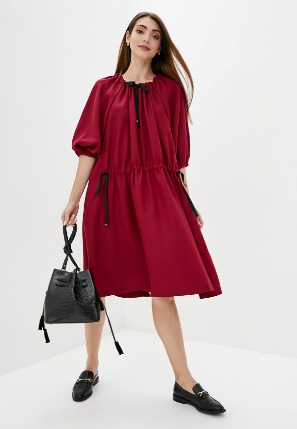 

Платье Dolcedonna, Бордовый, Dolcedonna MP002XW092VQ