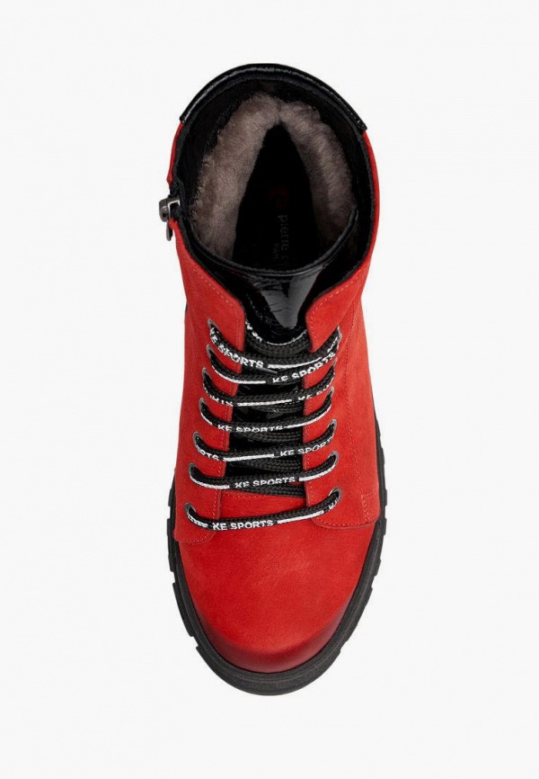 Ботинки Pierre Cardin цвет красный  Фото 2