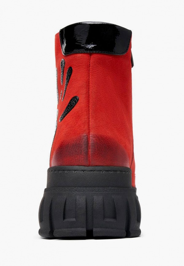 Ботинки Pierre Cardin цвет красный  Фото 4