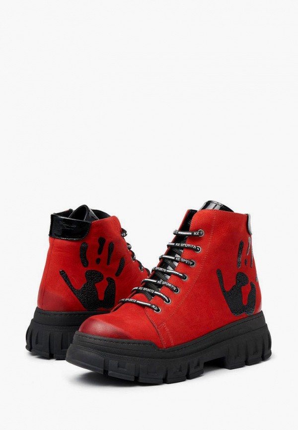 Ботинки Pierre Cardin цвет красный  Фото 7