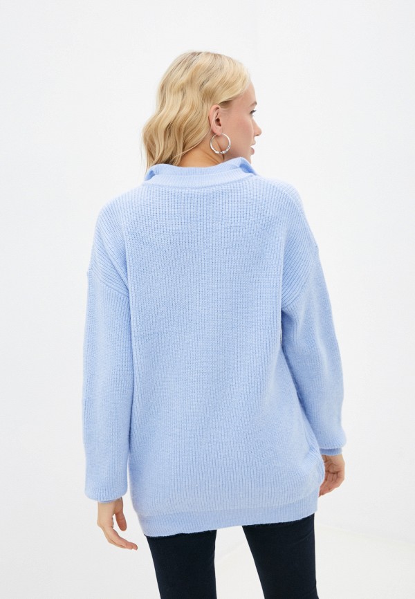 Пуловер Tenera цвет голубой  Фото 3