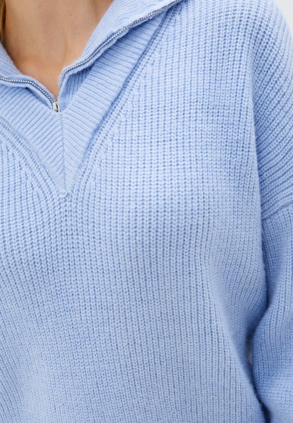 Пуловер Tenera цвет голубой  Фото 4