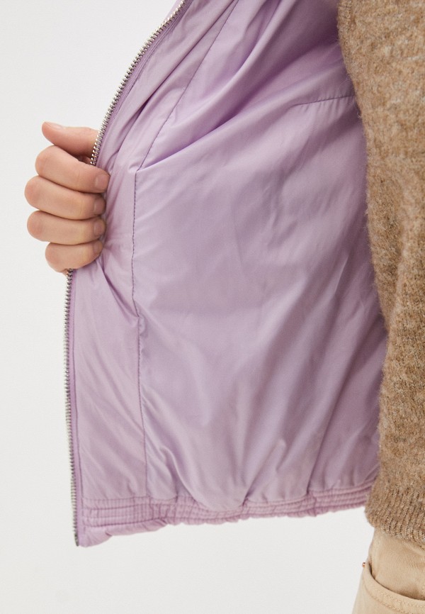 Куртка утепленная O'stin цвет фиолетовый  Фото 4