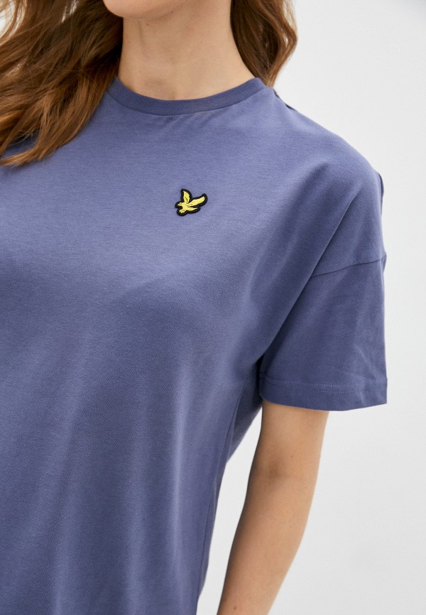 

Футболка Lyle & Scott, Синий, Oversized T-shirt