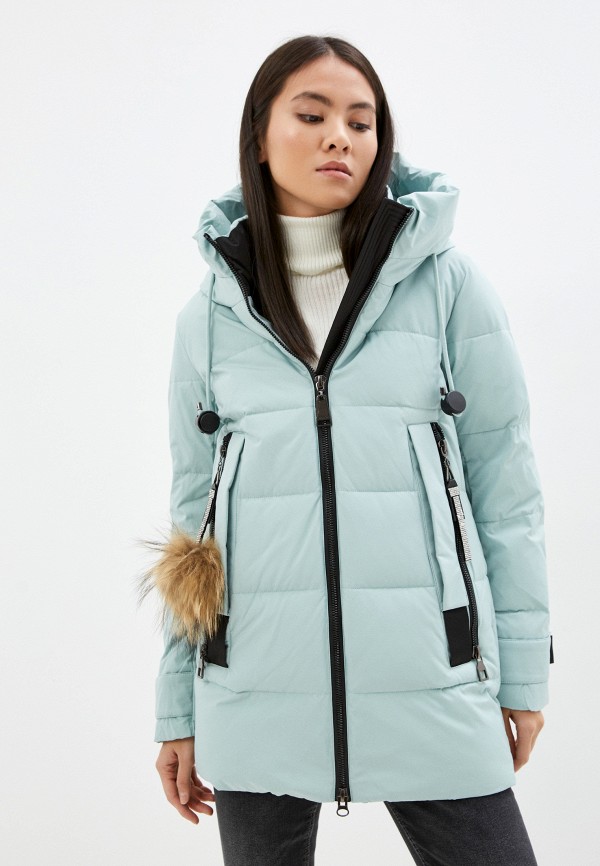 

Куртка утепленная Winterra, Бирюзовый, 21-243
