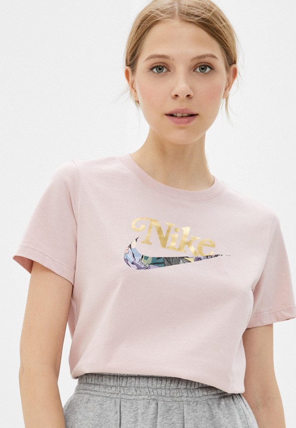 

Футболка Nike, Розовый, W NSW TEE FEMME