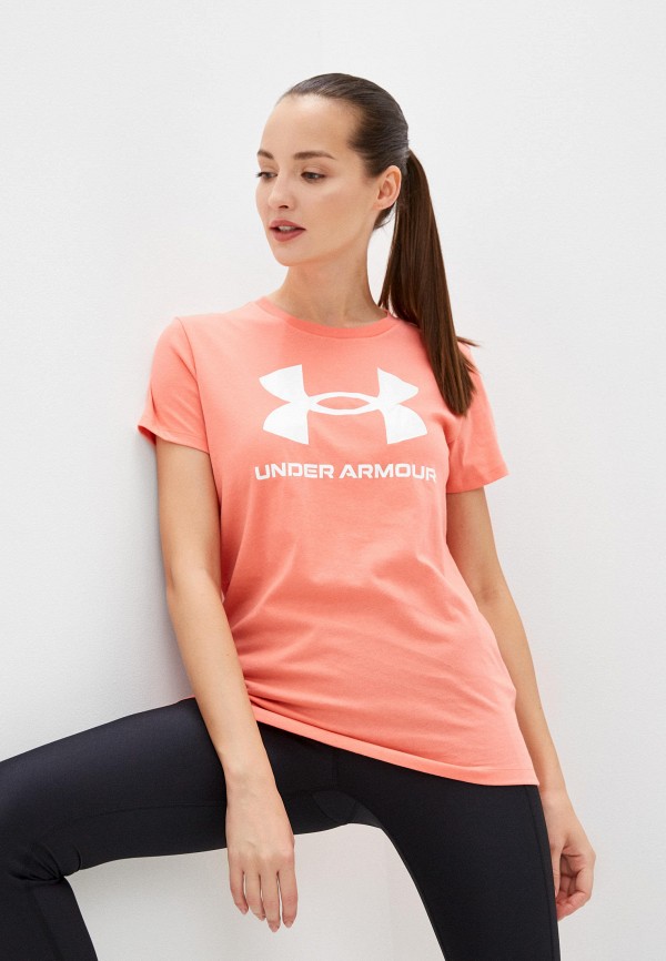 

Футболка Under Armour, Коралловый, Live Sportstyle Graphic SSC
