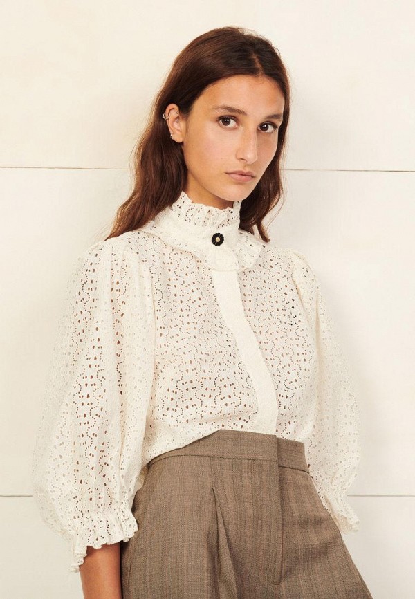 

Блуза Sandro, Белый