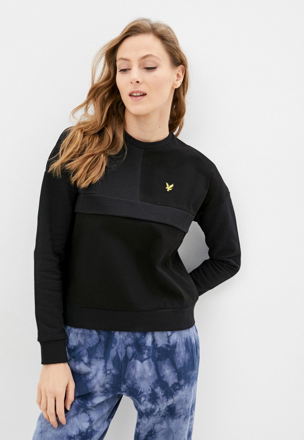

Свитшот Lyle & Scott, Черный, Canvas Mix Sweatshirt