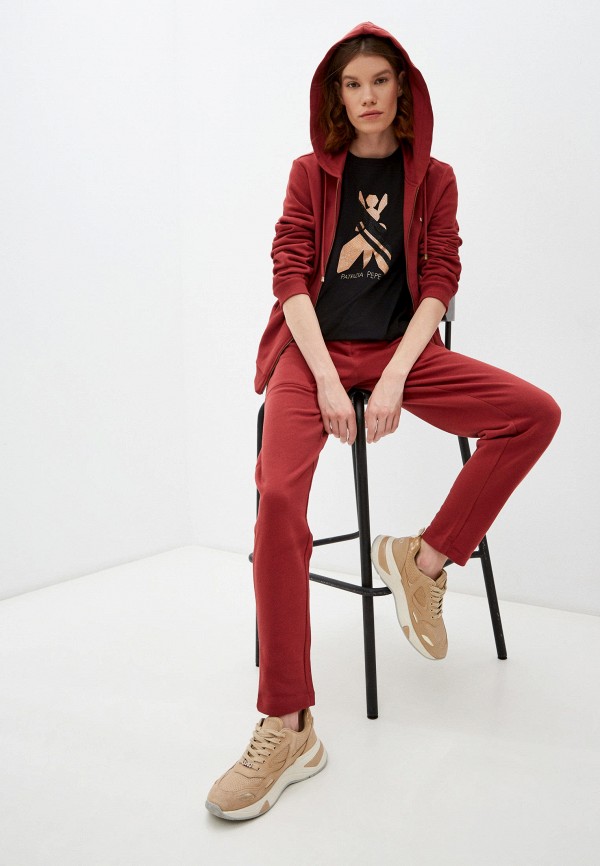 

Брюки Patrizia Pepe, Бордовый, Patrizia Pepe MP002XW099VZ