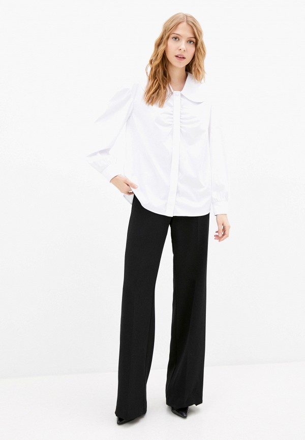 Блуза Le Role белый, размер 48, фото 2