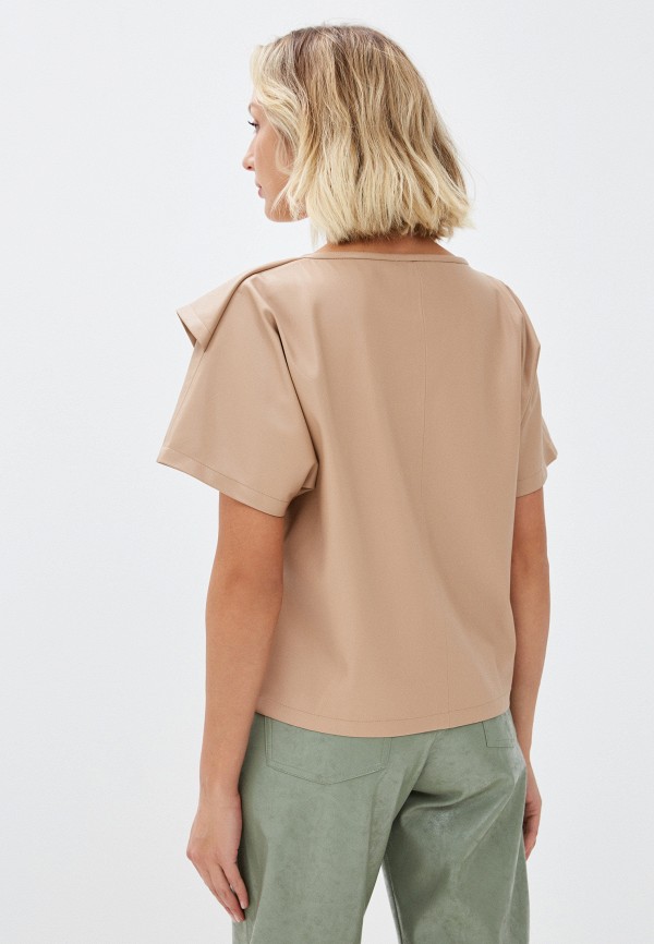 Блуза Agenda бежевый, размер 48, фото 3