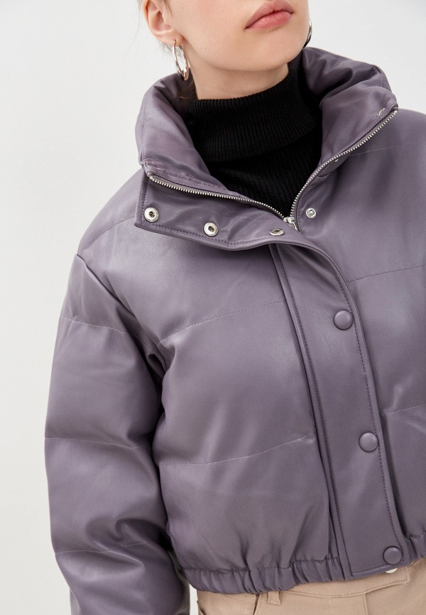 Куртка утепленная Francesco Donni цвет фиолетовый  Фото 4
