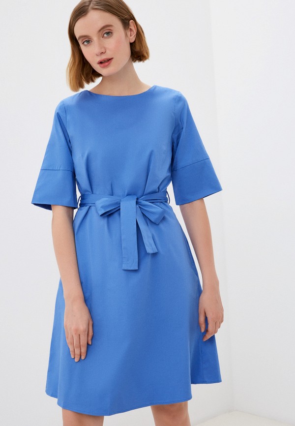 Платье A la Tete синего цвета