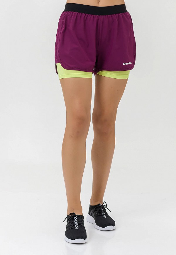 

Шорты спортивные Hummel, Фиолетовый, 2-LAY