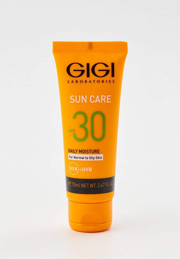 

Крем солнцезащитный Gigi, Прозрачный, SPF-30 для жирной кожи, 75 мл