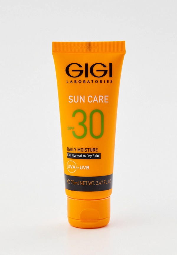 

Крем солнцезащитный Gigi, Прозрачный, SPF-30 для сухой кожи, 75 мл