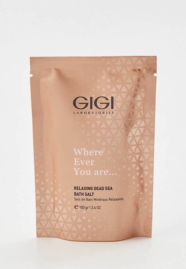 

Соль для ванн Gigi, Прозрачный, GIGI / Relaxing Dead Sea Bath Salt, минералами мёртвого моря, 100 гр