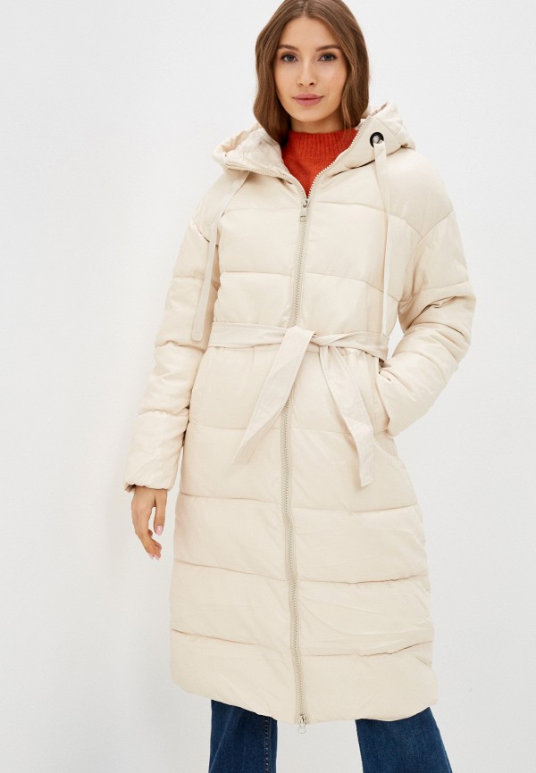 

Куртка кожаная Fresh Cotton, Бежевый