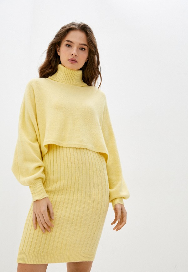 Платье и свитер Euros Style цвет желтый 