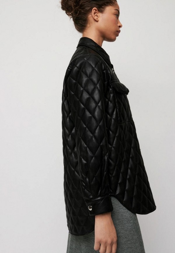 

Куртка кожаная Maje, Черный