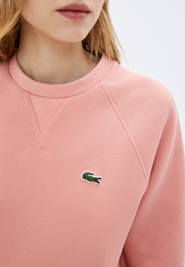 

Свитшот Lacoste, Коралловый