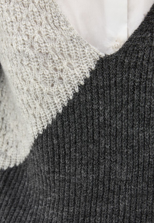 Пуловер Trendyol цвет серый  Фото 4