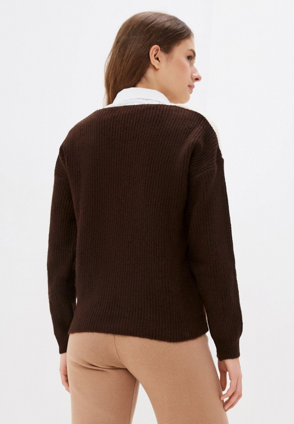 Пуловер Trendyol цвет коричневый  Фото 3