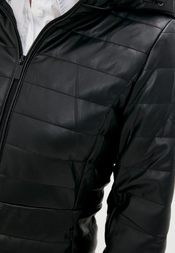 Куртка кожаная Fadjo цвет черный  Фото 5
