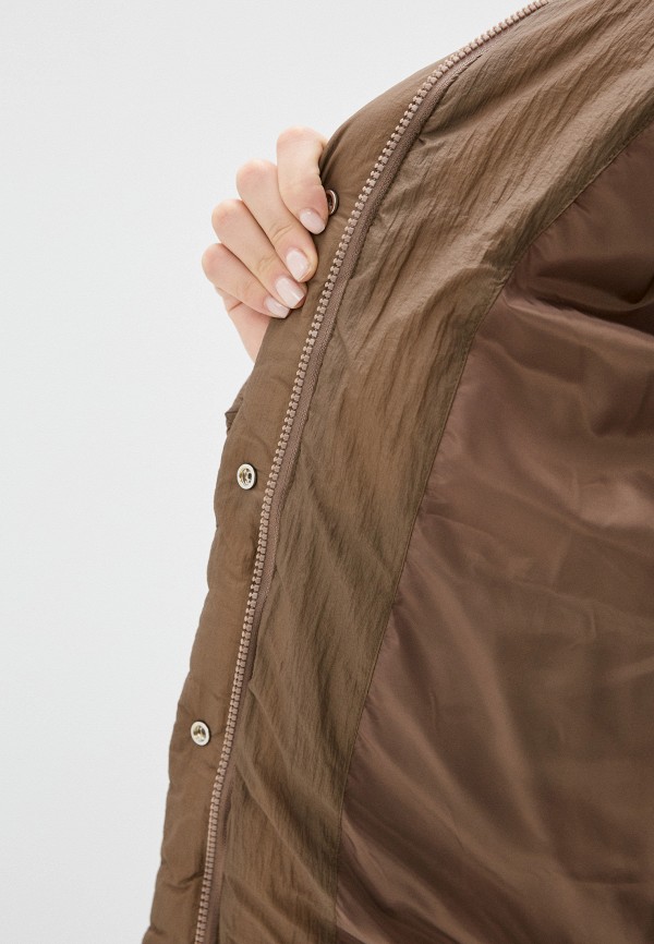 Куртка утепленная Baon цвет коричневый  Фото 4