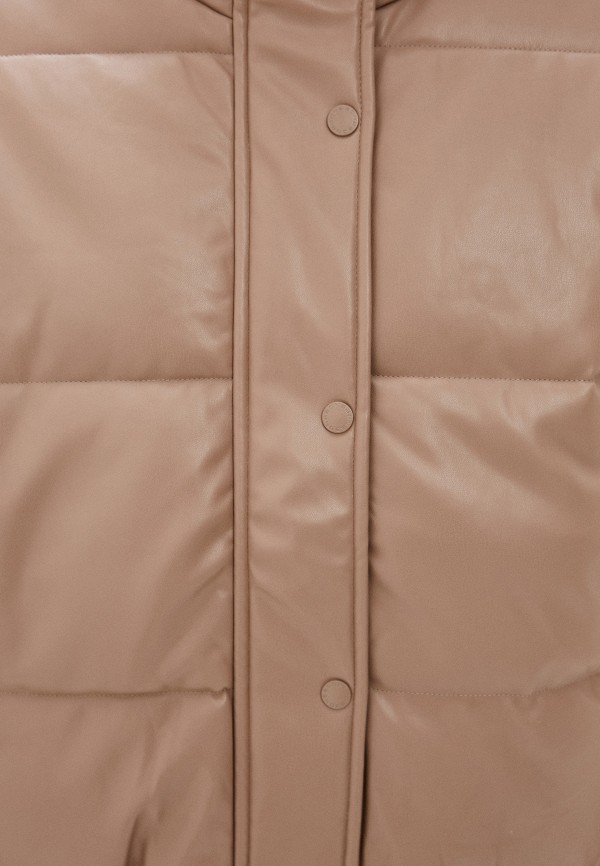 Куртка кожаная Baon цвет коричневый  Фото 5