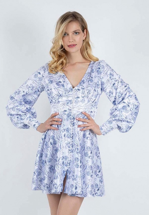 

Платье La Musa, Белый, Porcelain Passion